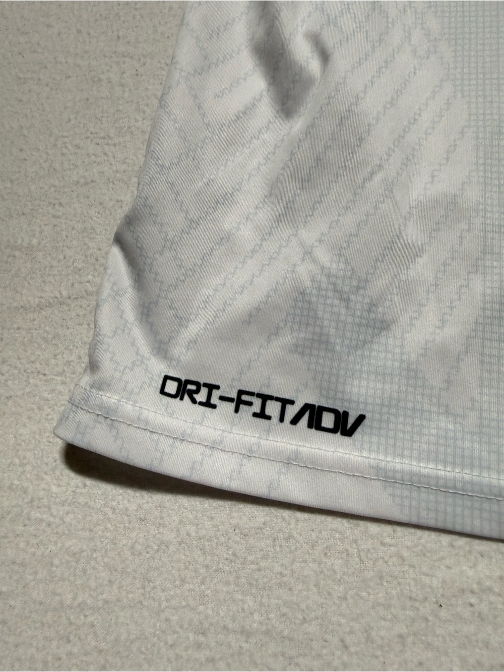 Nike White FC Barcelona Spotify Away Jersey with Blue and Red Accents - Picture 4 of 8